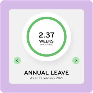 Accurately calculate leave