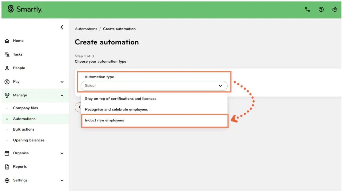 Task List Settings