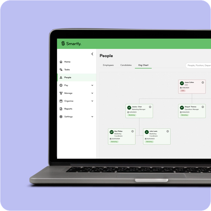 Construction worker on their phone 