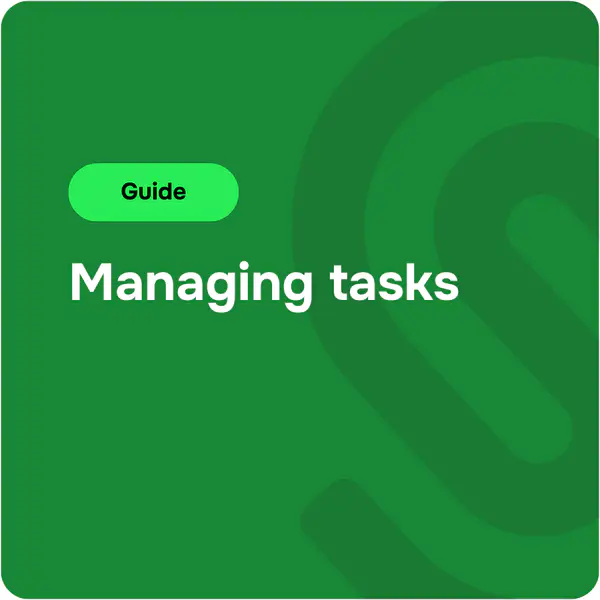 Managing tasks guide