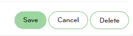 Save, Cancel, and Delete buttons