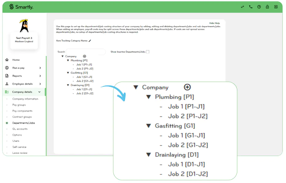 Costing structure overview