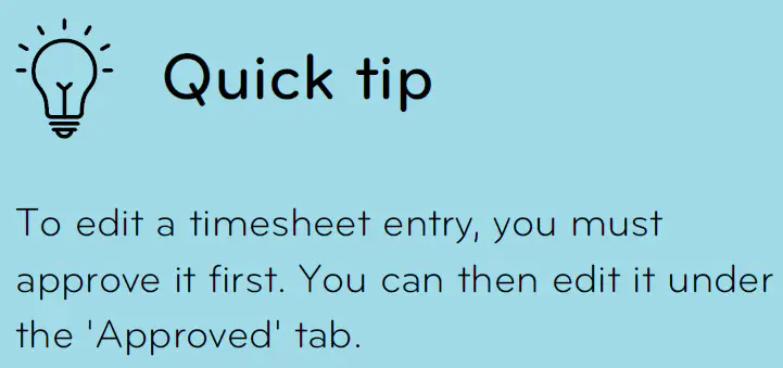 Quick tip