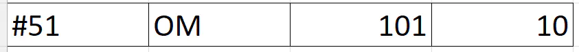 #51 line for allowances, deductions or benefits